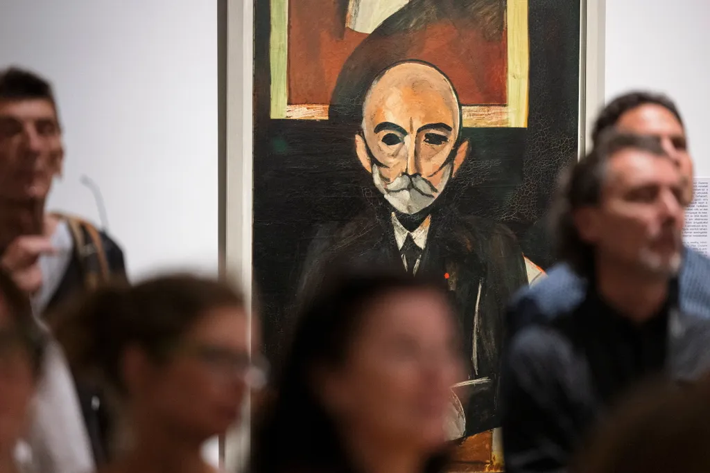MATISSE, Henri, Nagyszabású Matisse–kiállítás, Matisse, nyílt, Szépművészeti Múzeum 