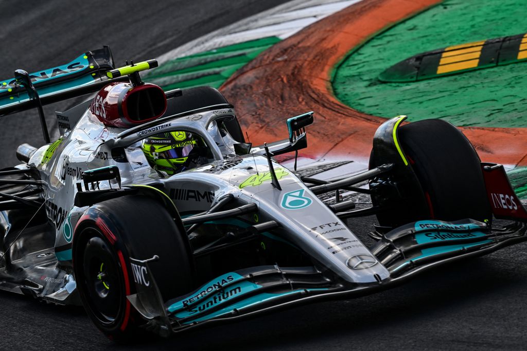 Forma-1, Lewis Hamilton, Mercedes, Olasz Nagydíj 2022, péntek 