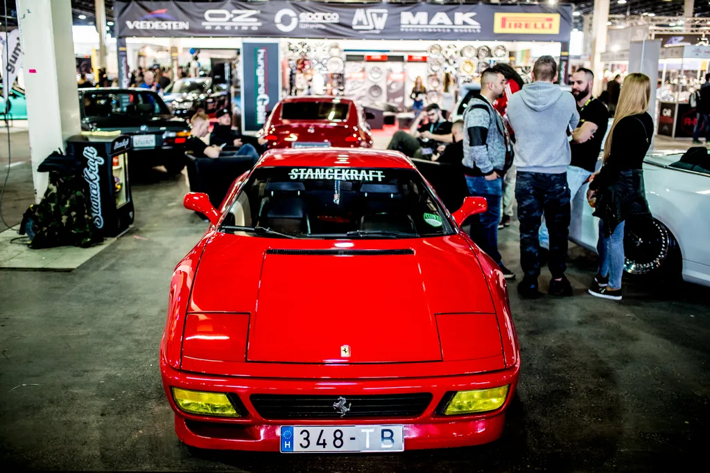 Tuning Show kiállítás a Hungexpón. 2018.03.23. Fotó: Csudai Sándor 