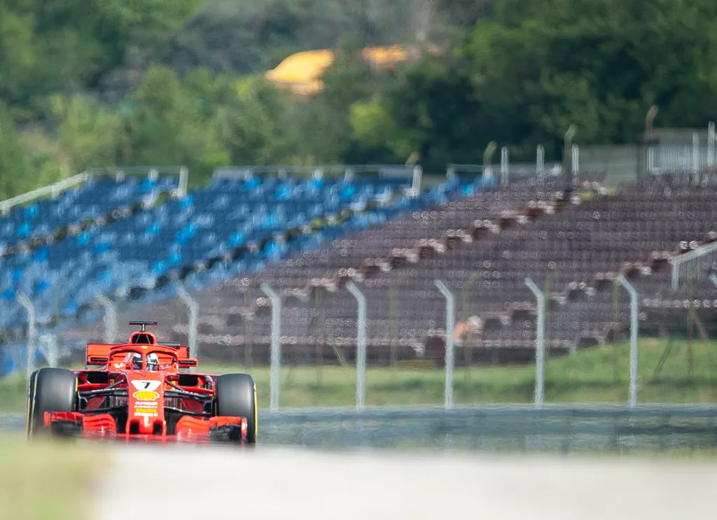 F1-es tesztelés a Hungaroringen, 2. nap, Kimi Räikkönen, Scuderia Ferrari 