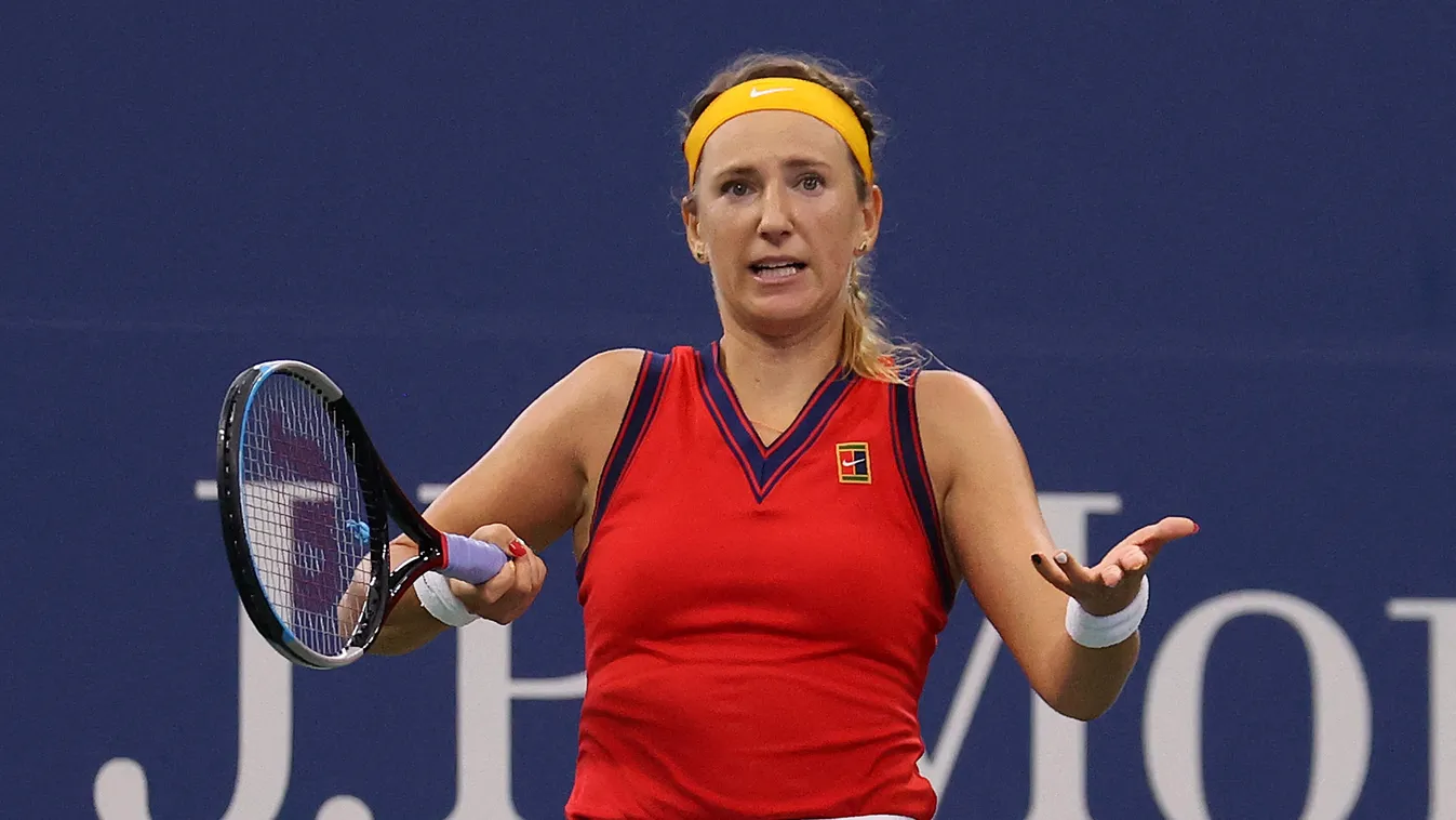 2021 US Open - Day 3 GettyImageRank2 grand slam us open tennis championships Horizontal SPORT TENNIS, Viktorija Azarenka 