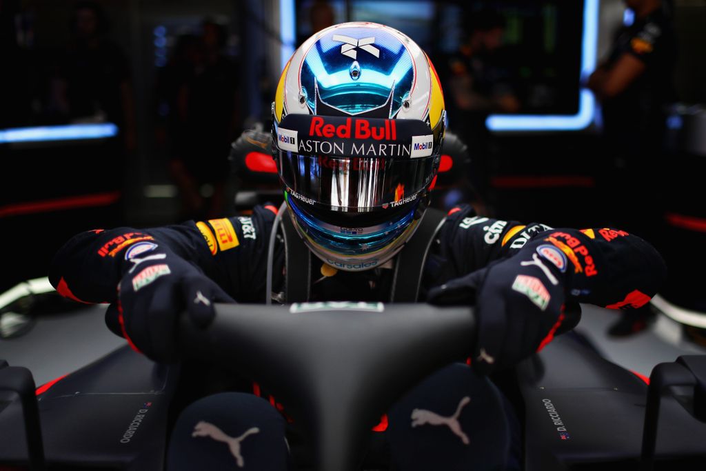 A Forma-1-es Spanyol Nagydíj pénteki napja, Daniel Ricciardo, Red Bull Racing 