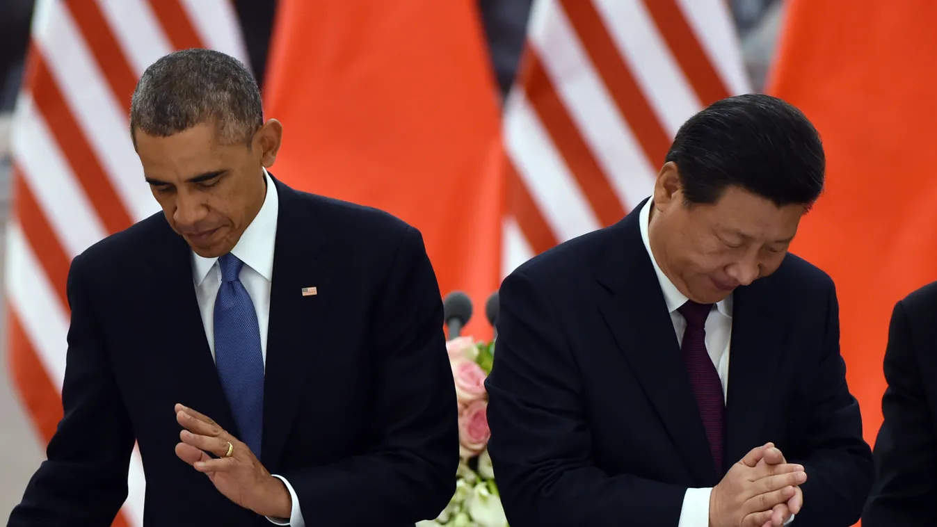 Obama USA elnök Hszi Csi-ping Kína 