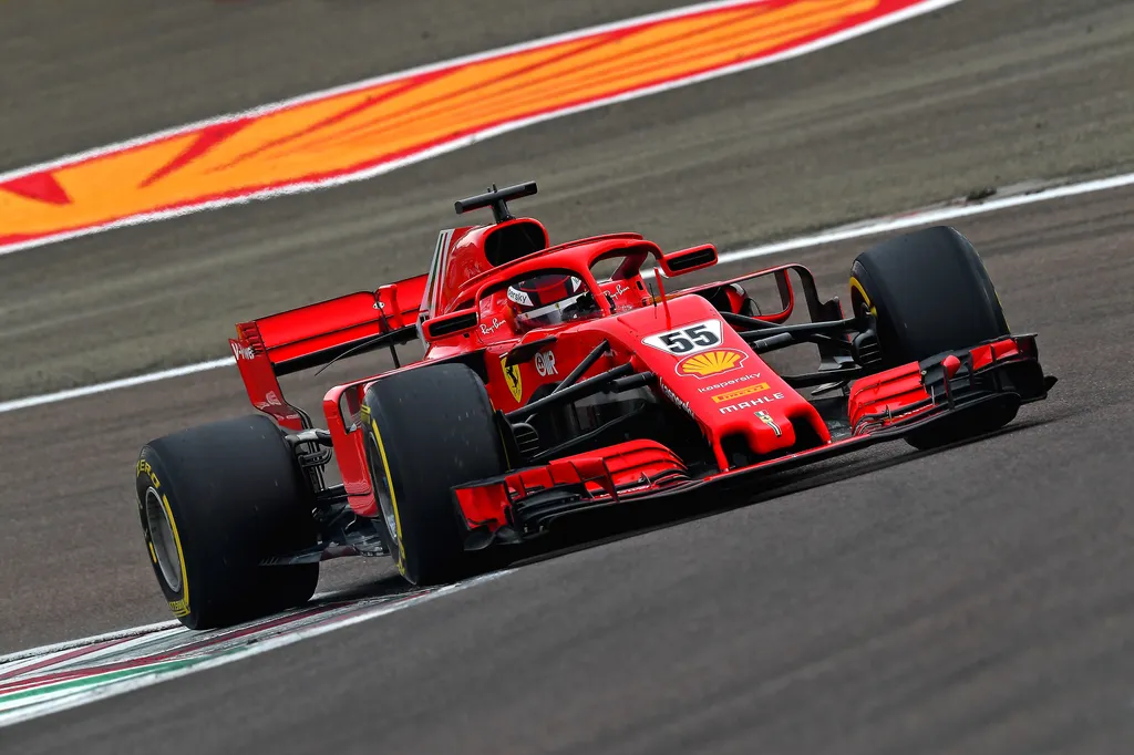 Forma-1, Carlos Sainz, Scuderia Ferrari, Fiorano teszt 