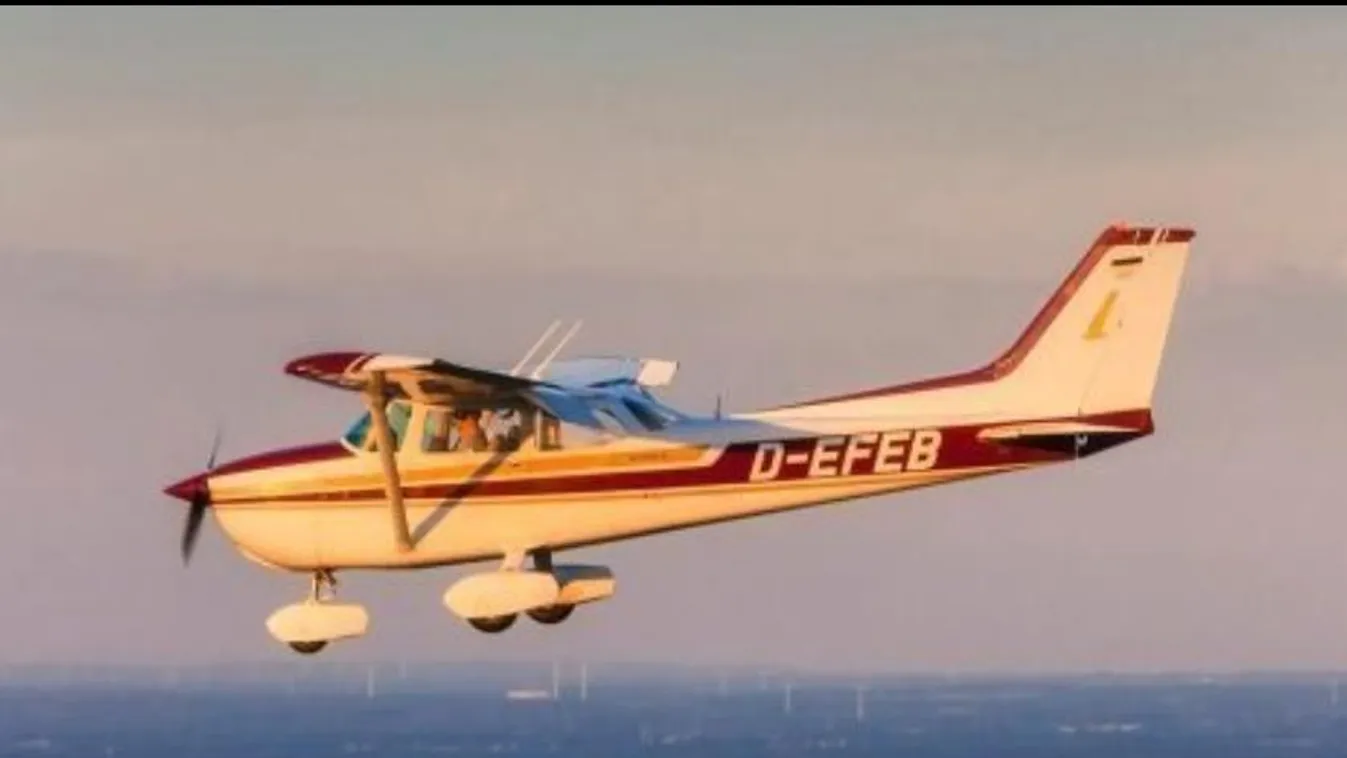 kisrepülő, Cessna, lezuhant 