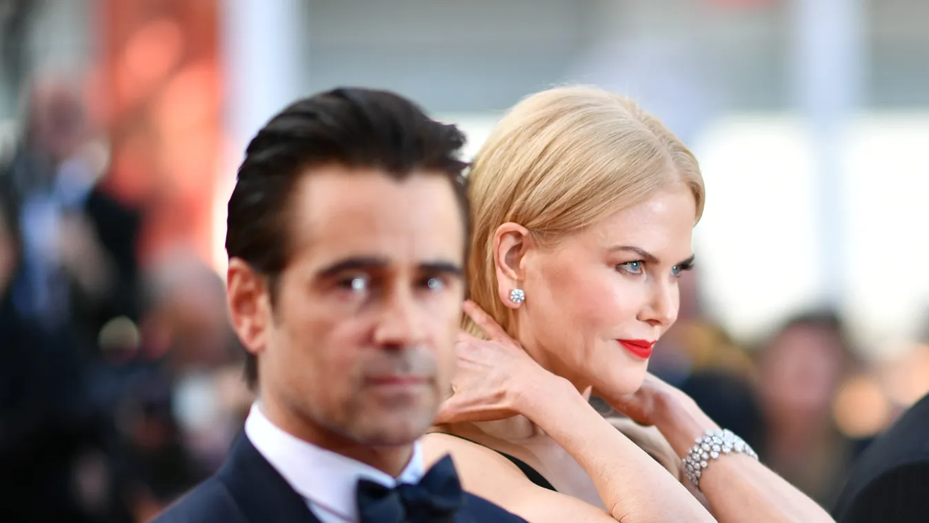 Colin Farrell és Nicole Kidman 2017. május 22-én a cannes-i filmfesztiválon 