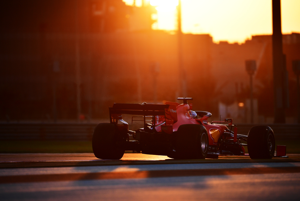 Forma-1, Sebastian Vettel, Ferrari, Abu-dzabi Nagydíj, 2020 péntek 