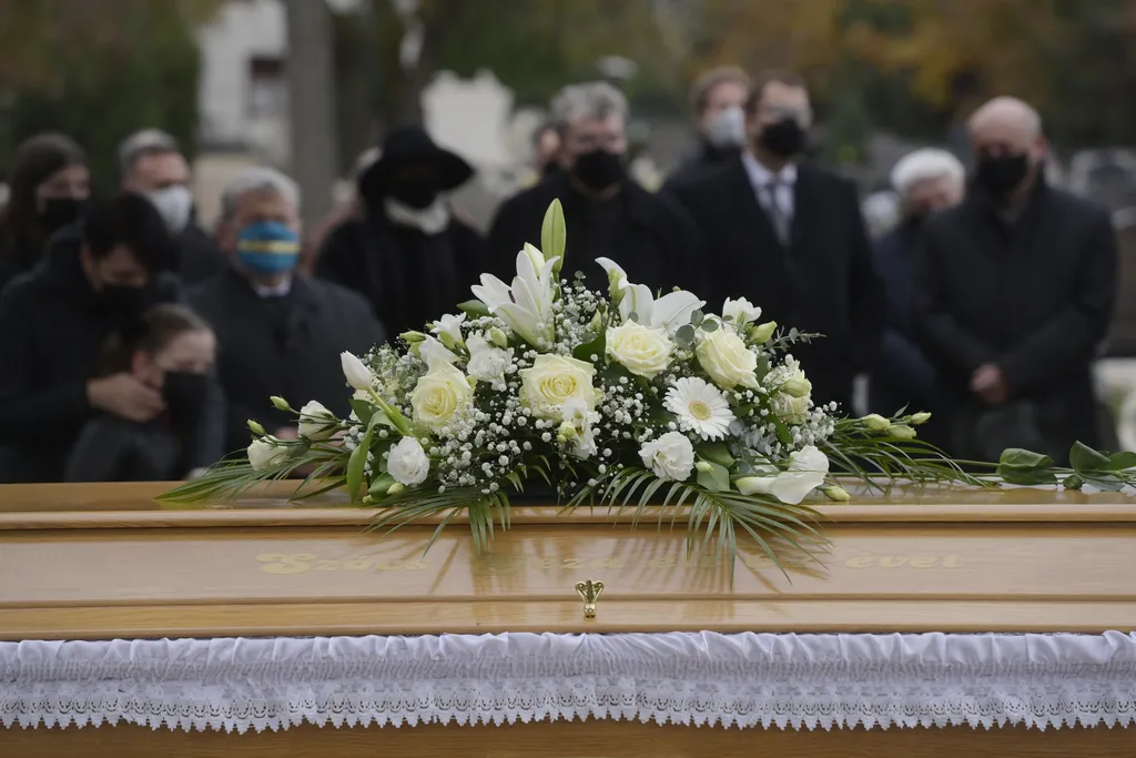 Szőcs Géza temetése  ORBÁN Viktor; SZŐCS Géza 