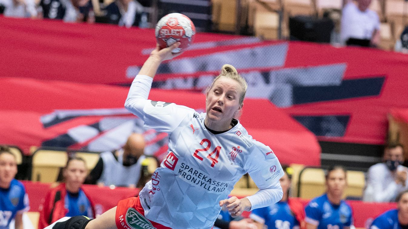 Denmark vs. Russia, Womens EHF Euro 2020 Main Round Group 1 EuropeanChampionships Horizontal HANDBALL 