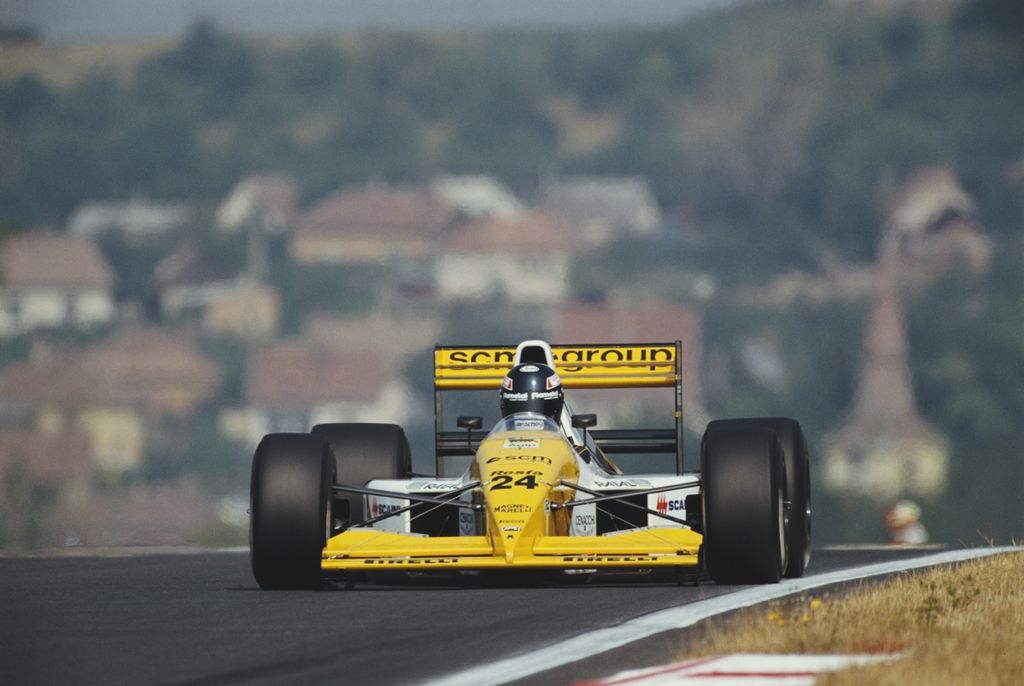 Forma-1, Paolo Barilla, Minardi, Magyar Nagydíj 1990 