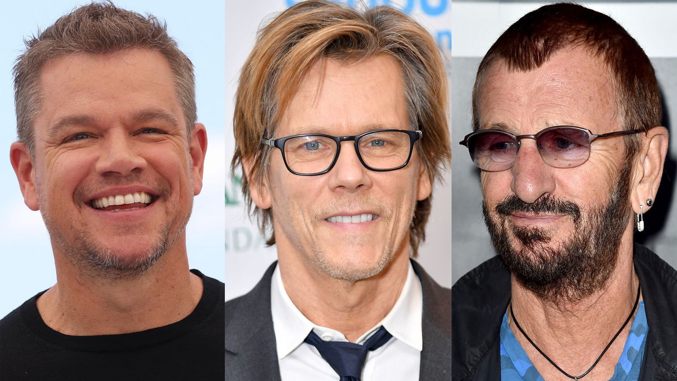 Matt Damon, Kevin Bacon, Ringo Starr 