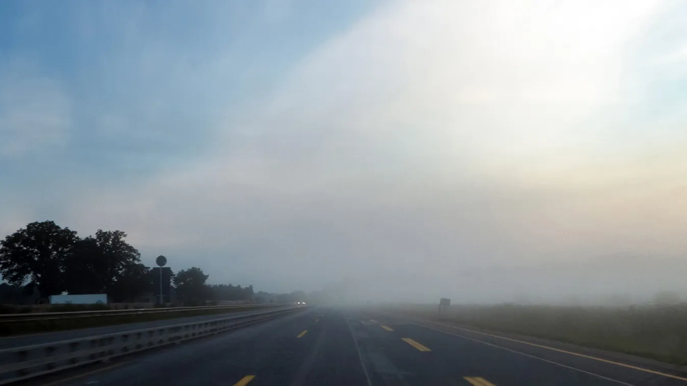 országút köd 