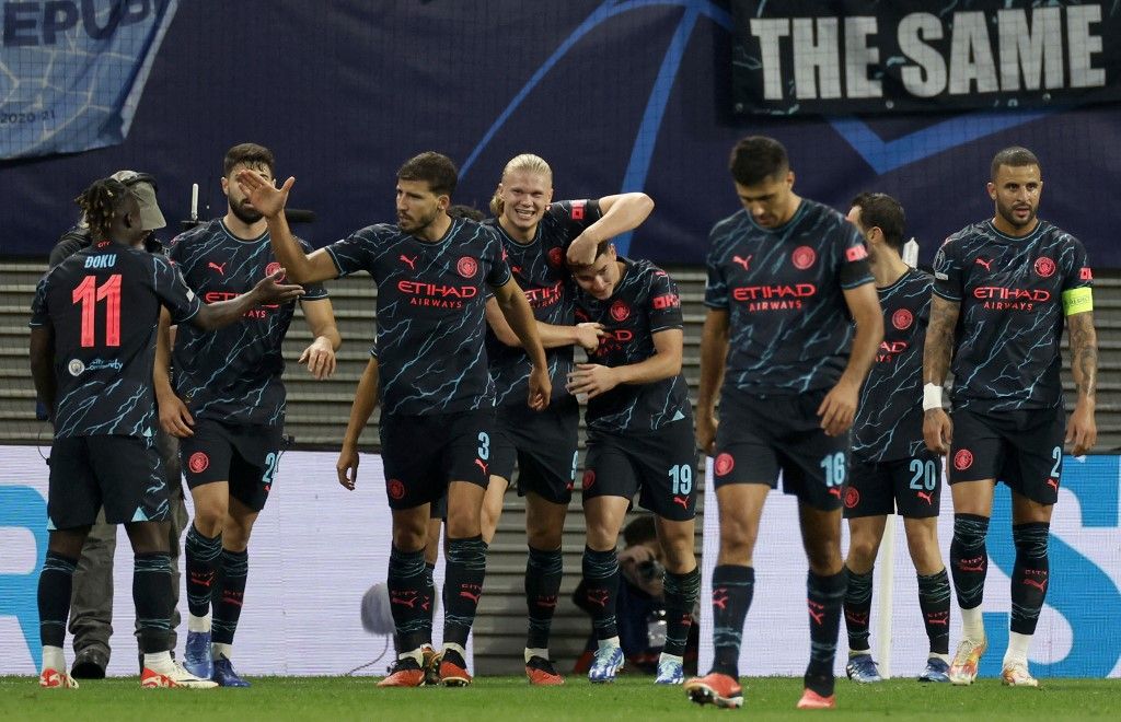 RB Leipzig, Manchester City, Bajnokok Ligája 