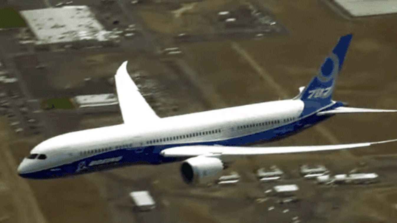 Boeing 787 Dreamliner gif 