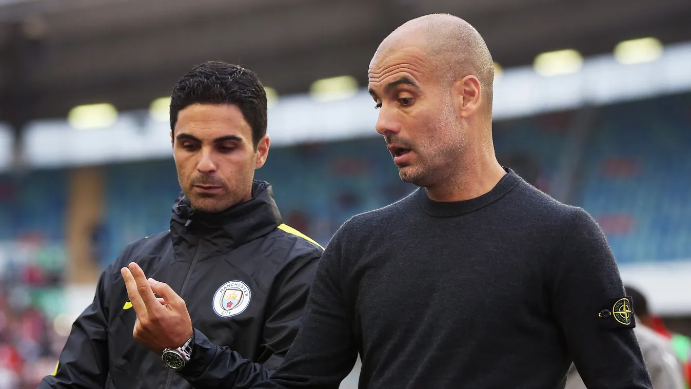 Arteta, Guardiola 