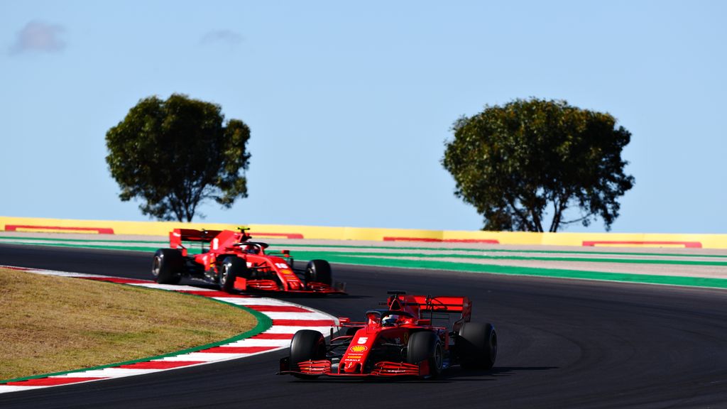 Forma-1, Sebastian Vettel, Ferrari, Portugál Nagydíj, 2020 péntek 