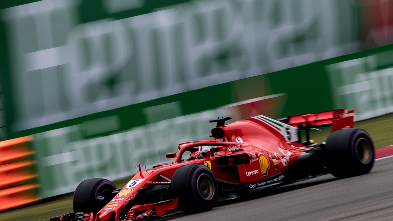 A Forma-1-es Kínai Nagydíj szombati napja, Sebastian Vettel, Scuderia Ferrari 