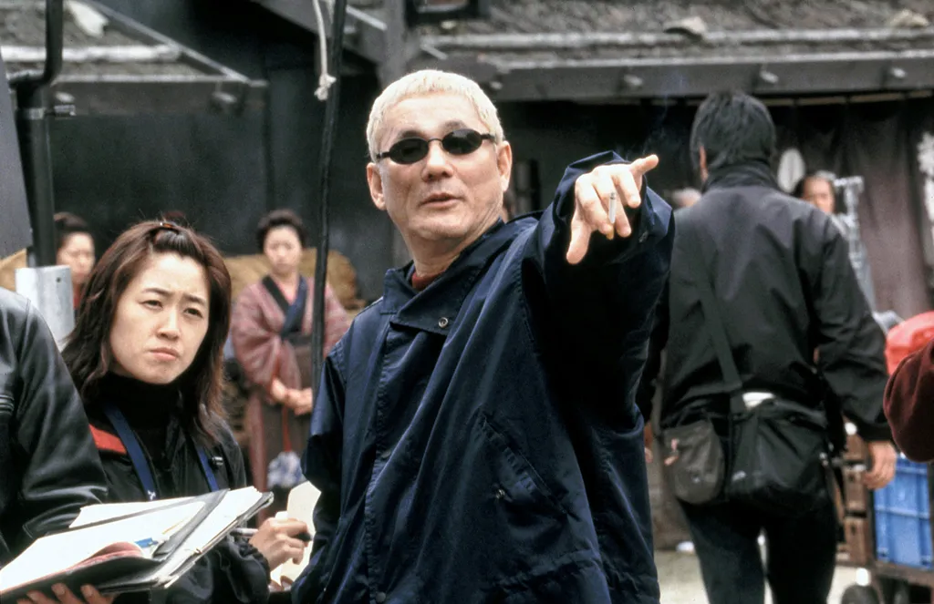 Zatoichi tournage behind the scenes making of Horizontal FILMING 