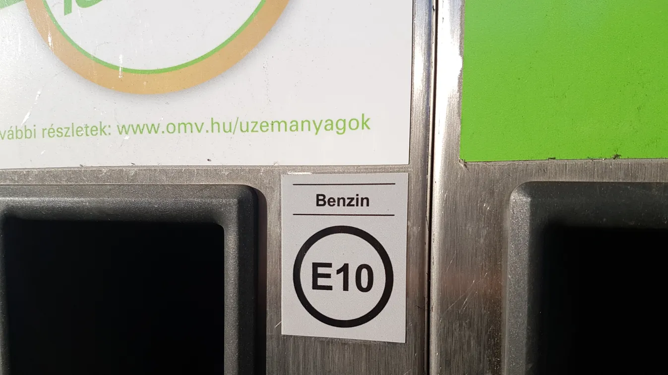 E10 benzin benzinkút OMV töltőállomás 