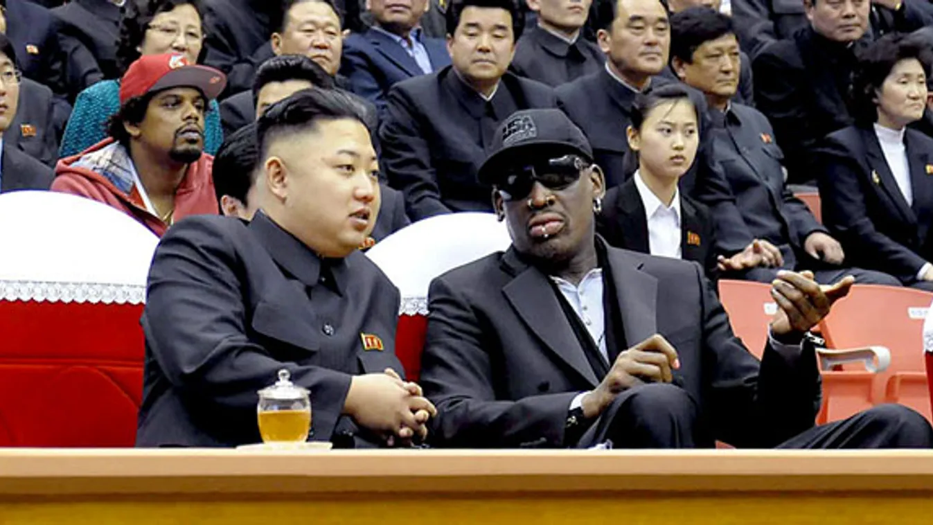 diktátor spanok,Dennis Rodman és Kim Jong-un 