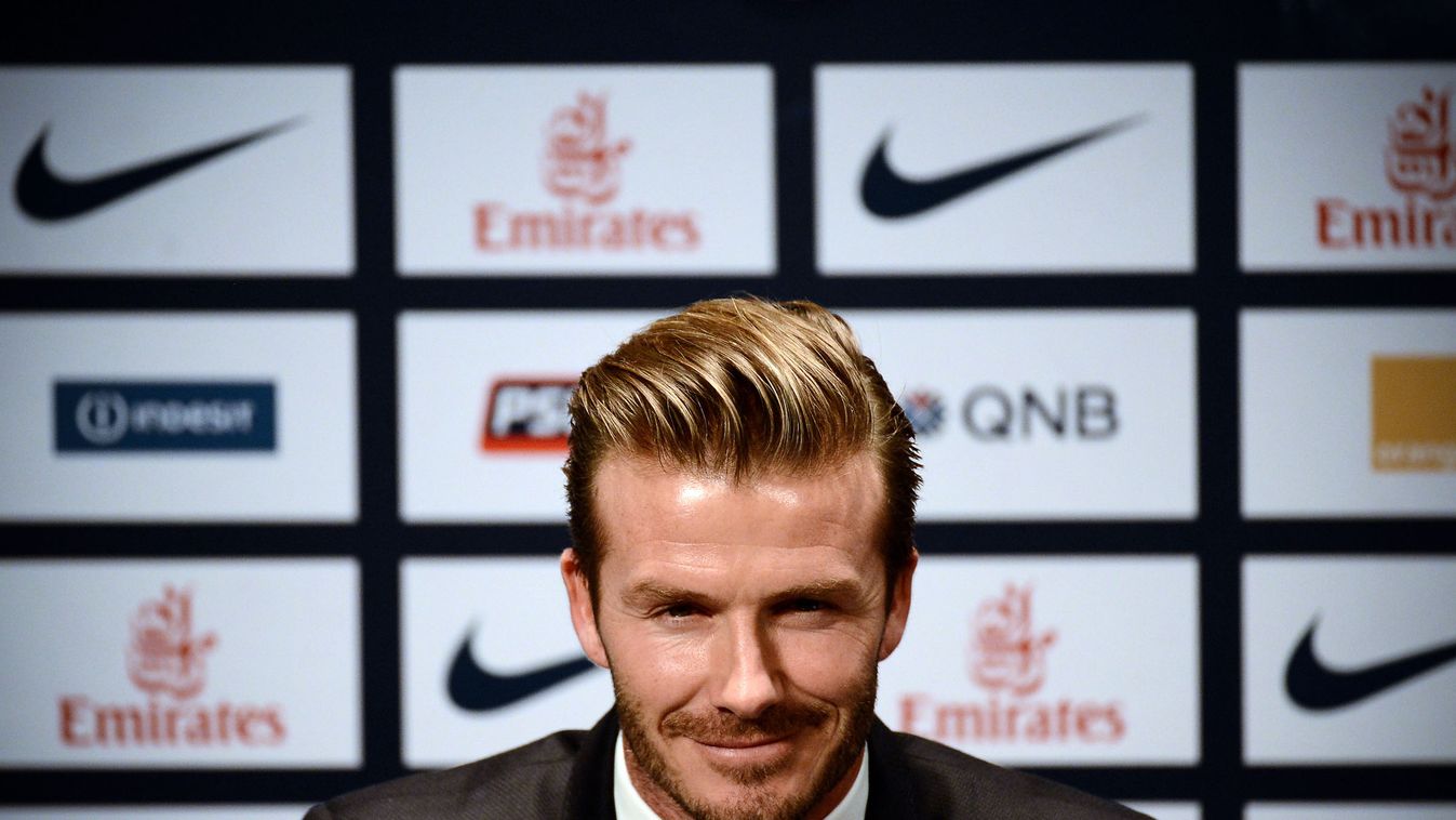visszavonul David Beckham, a Paris Saint-Germain játékosa