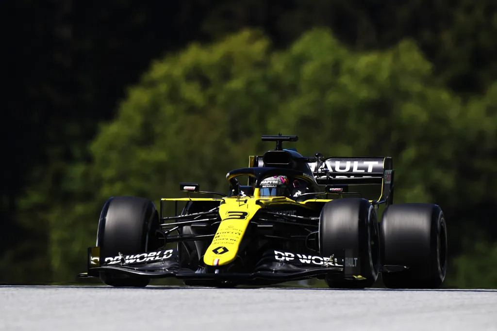 Forma-1, Daniel Ricciardo, Renault, Stájer Nagydíj 2020, péntek 