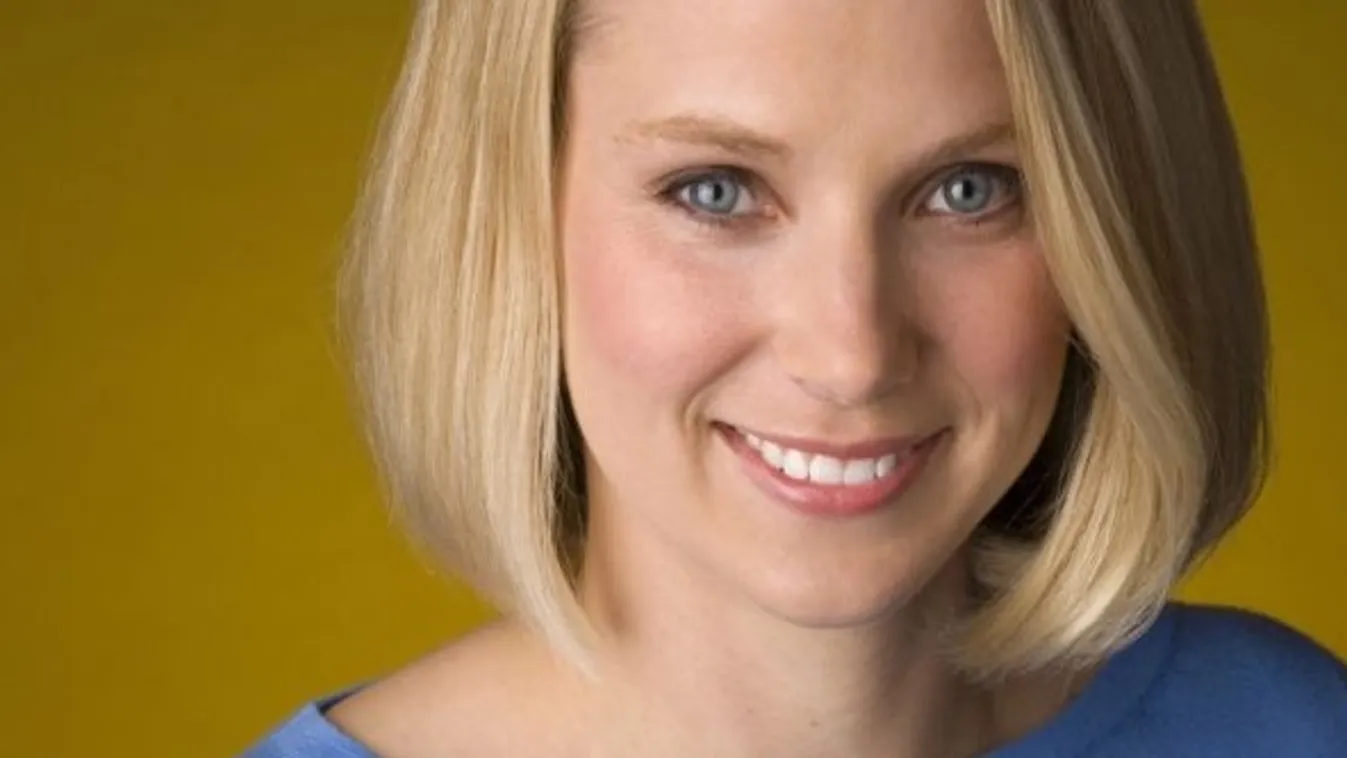 Marissa Mayer, a Yahoo elnök-vezérigazgatója 