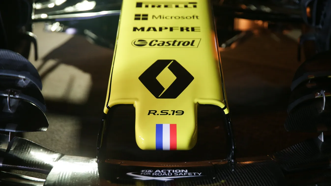 Forma-1, Renault F1 Team, Renault RS19, Renault logo 