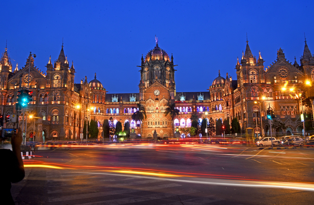 pályaudvarok Chhatrapati Shivaji Terminus Railway Station Mumbai 