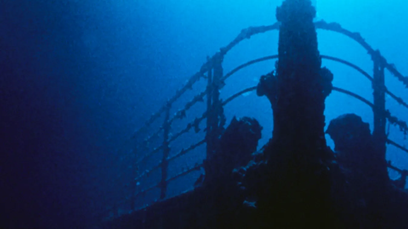Titanic epave WRECK bateau BOAT proue BOW 
