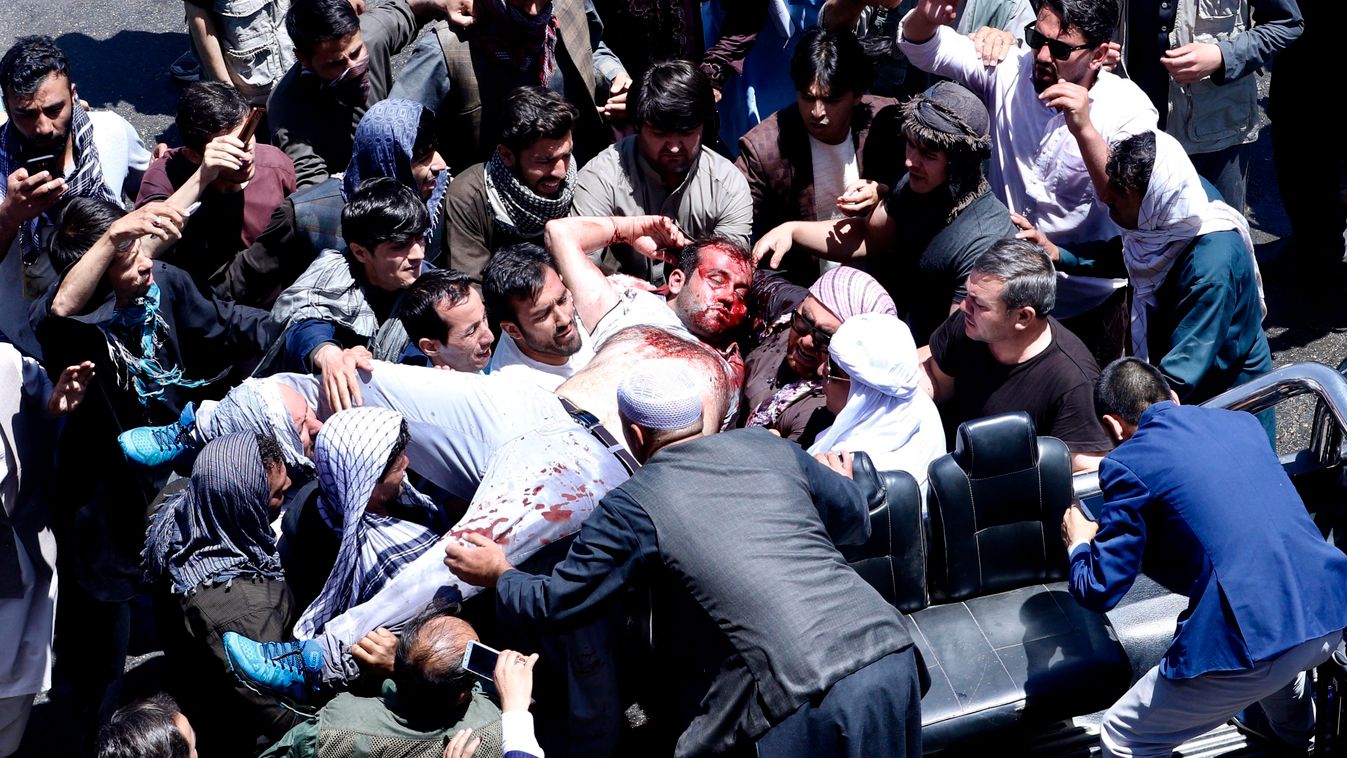 Kabul, tiltakozás, terror, demonstráció, összecsapás, robbantás 