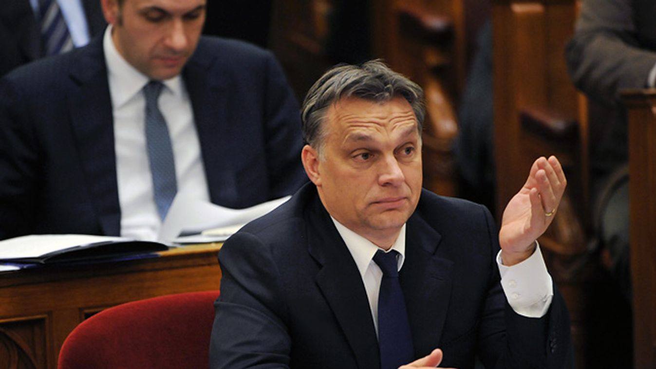 Orbán Viktor, parlament, plenáris ülés