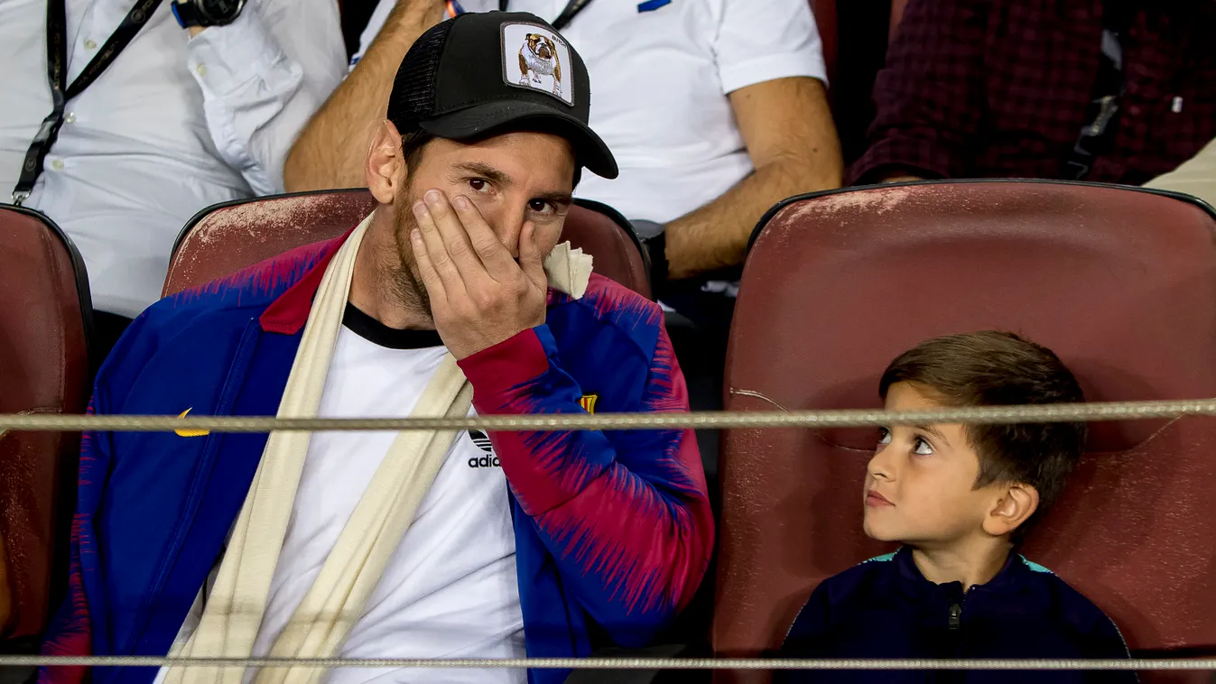 FC Barcelona v FC Internazionale, Lionel Messi, Thiago 