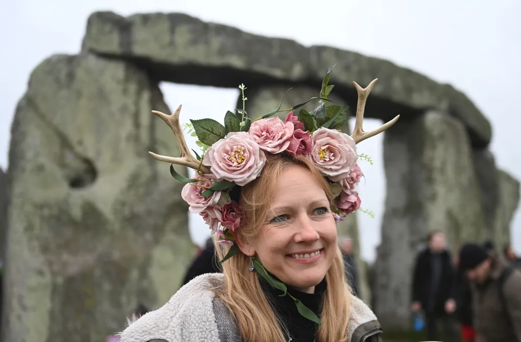 Téli napforduló Stonehenge-nél 