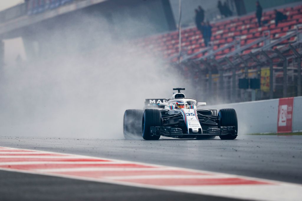 A Forma-1 előszezoni tesztje Barcelonában - 4. nap, Szergej Szirotkin, Williams Martini Racing 