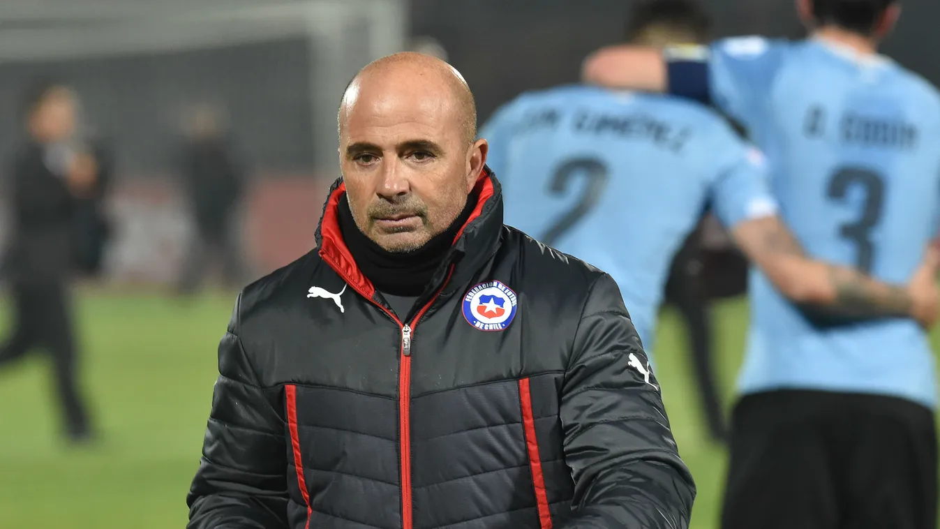 Jorge Sampaoli, a chilei fociválogatott kapitánya 