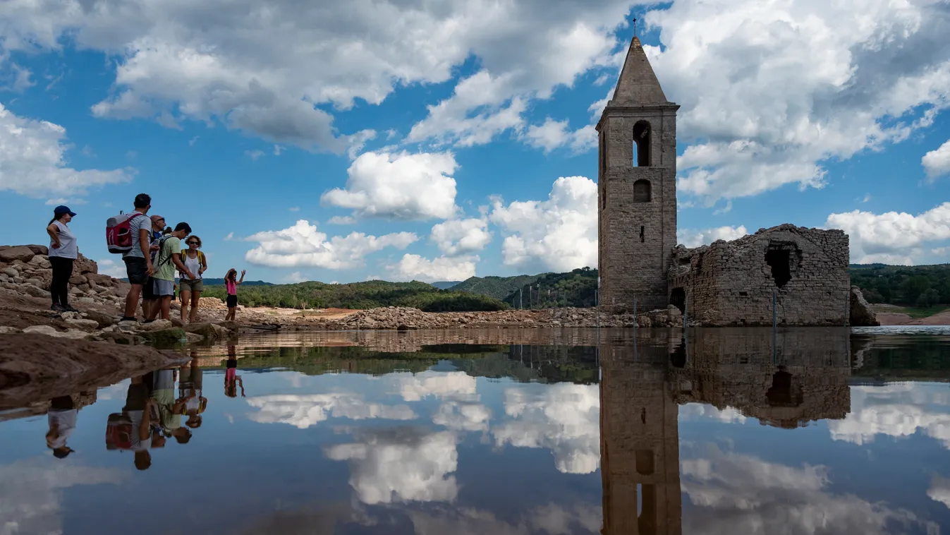 vízben álló templom, drought Horizontal climate rivers weather 