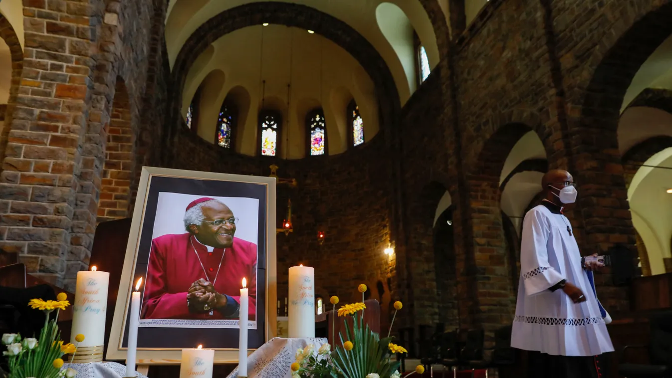 Desmond Tutu ravatal búcsúztatás Fokváros 