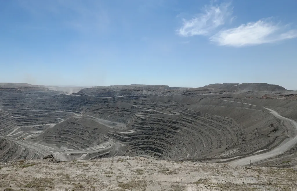 aranybányák 2019, aranybánya, Muruntau, Üzbegisztán 