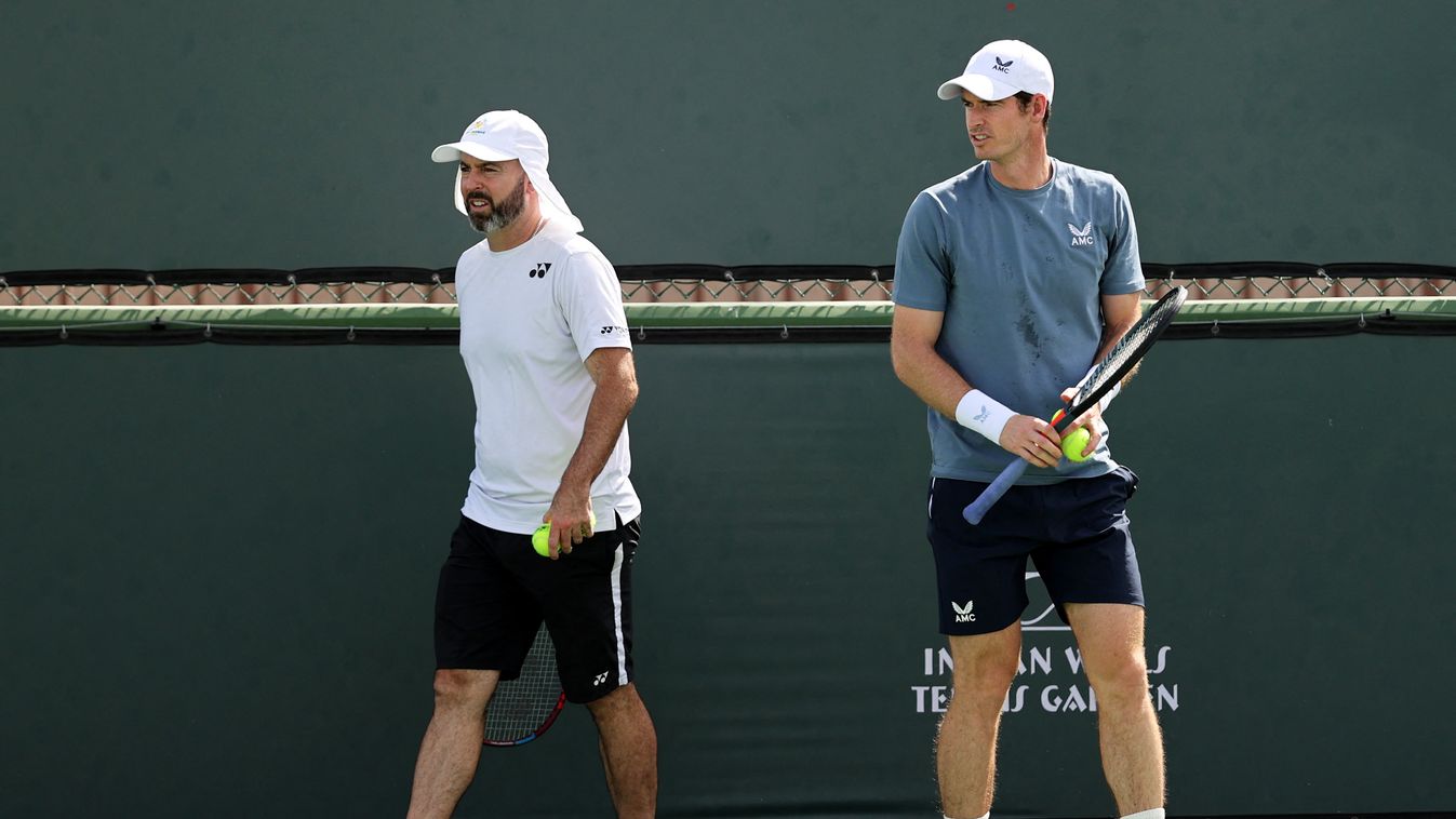 Andy Murray - Tennis Player WTA Tour Jamie Delgado BNP Paribas Open Indian Wells Tennis Garden Personal 