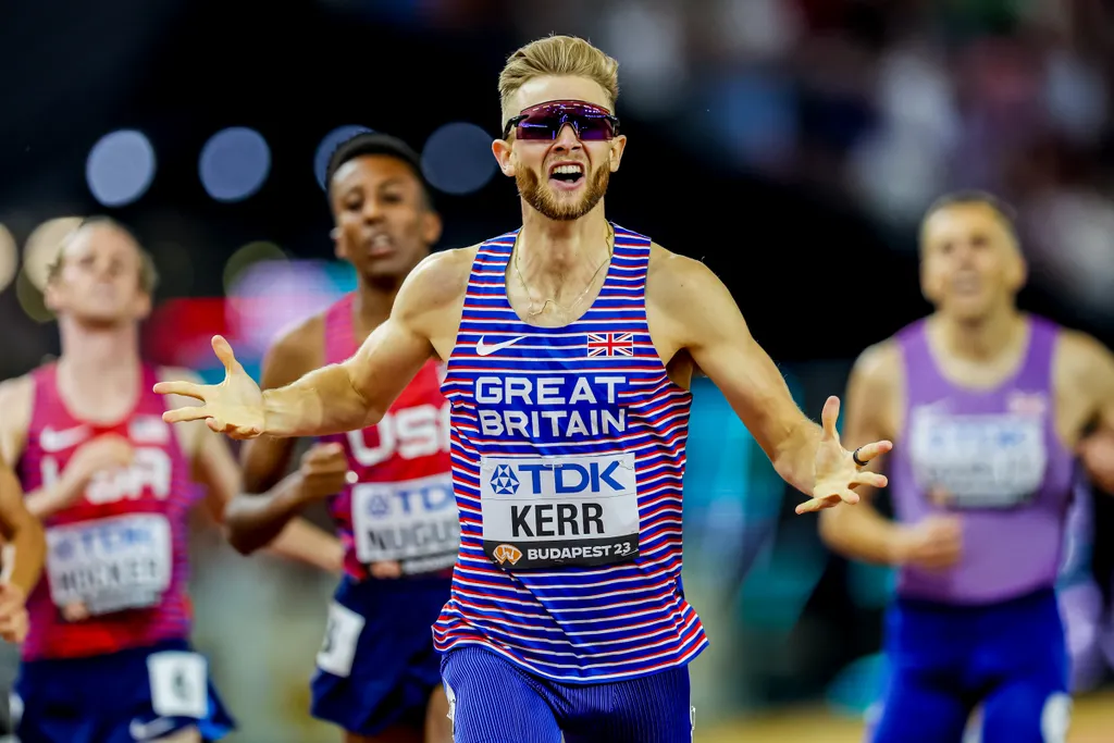 Atlétikai vb, Atlétikai Világbajnokság, World Athletics, Szabadtéri atlétikai világbajnokság, Budapest, 2023. 08. 23., férfi, 1500 m, döntő, Josh Kerr 