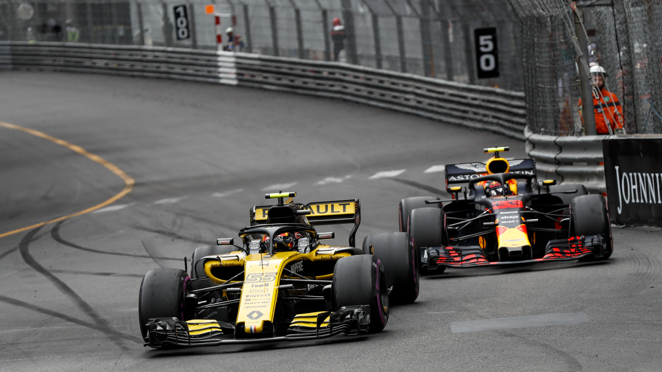 A Forma-1-es Monacói Nagydíj, Max Verstappen, Red Bull, Carlos Sainz, Renault 
