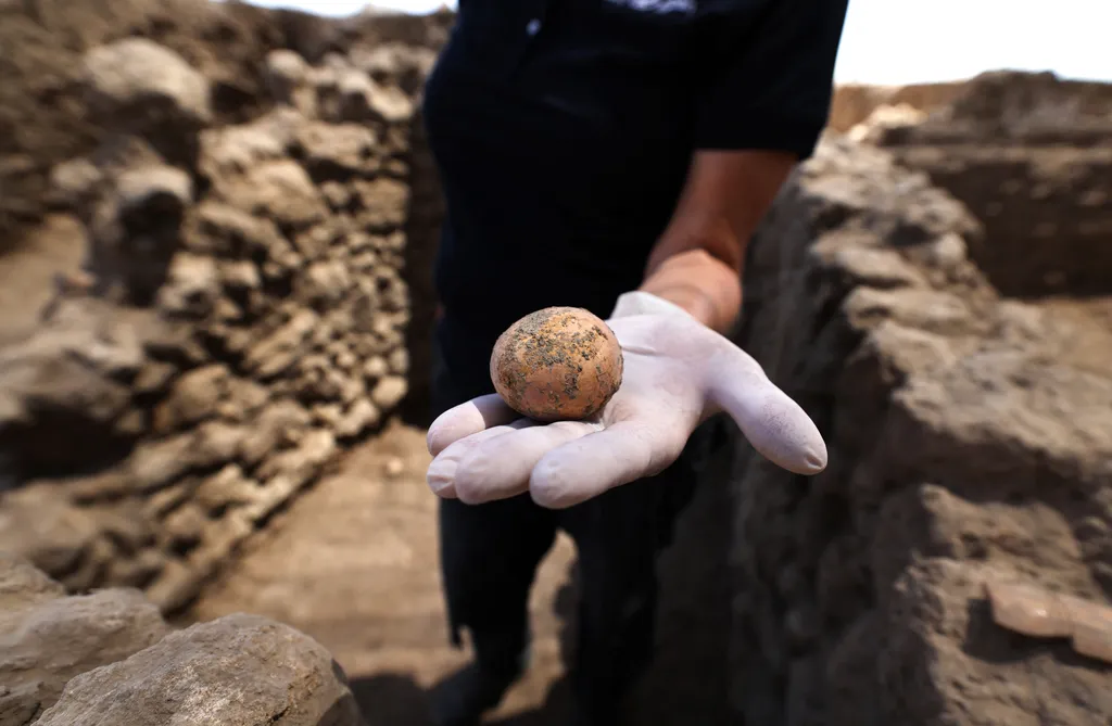 Ezeréves tyúktojást találtak Izraelben - képek 