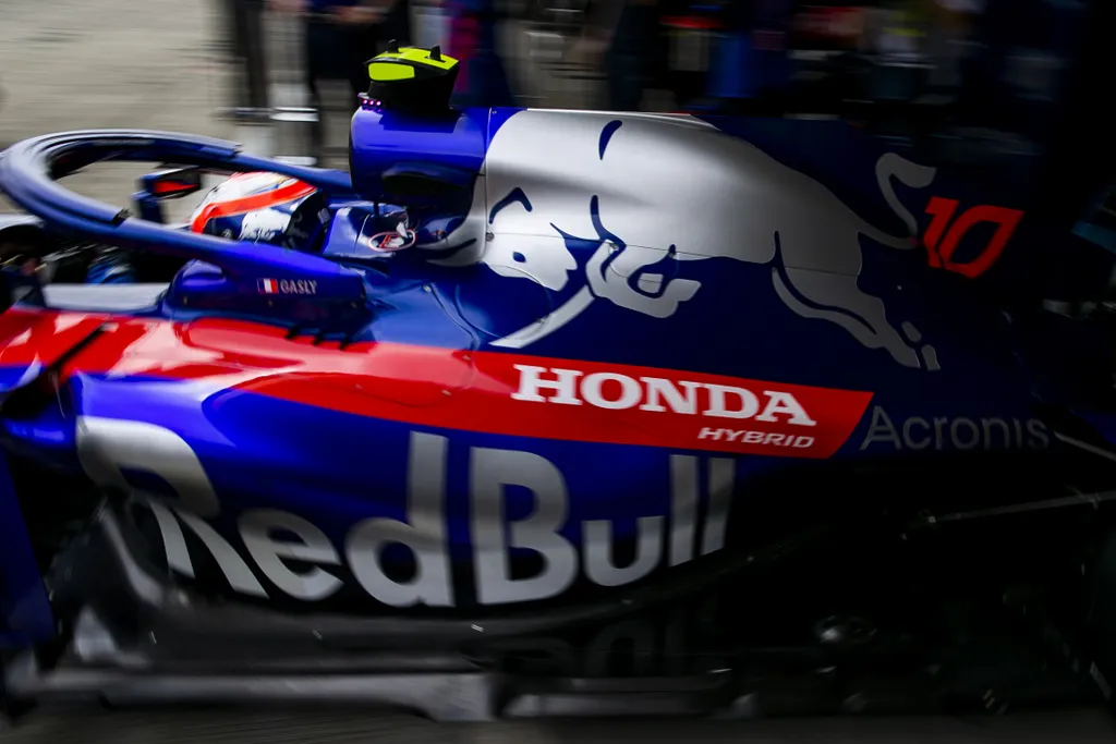 Forma-1, Pierre Gasly, Scuderia Toro Rosso, Japán Nagydíj, Honda logo 