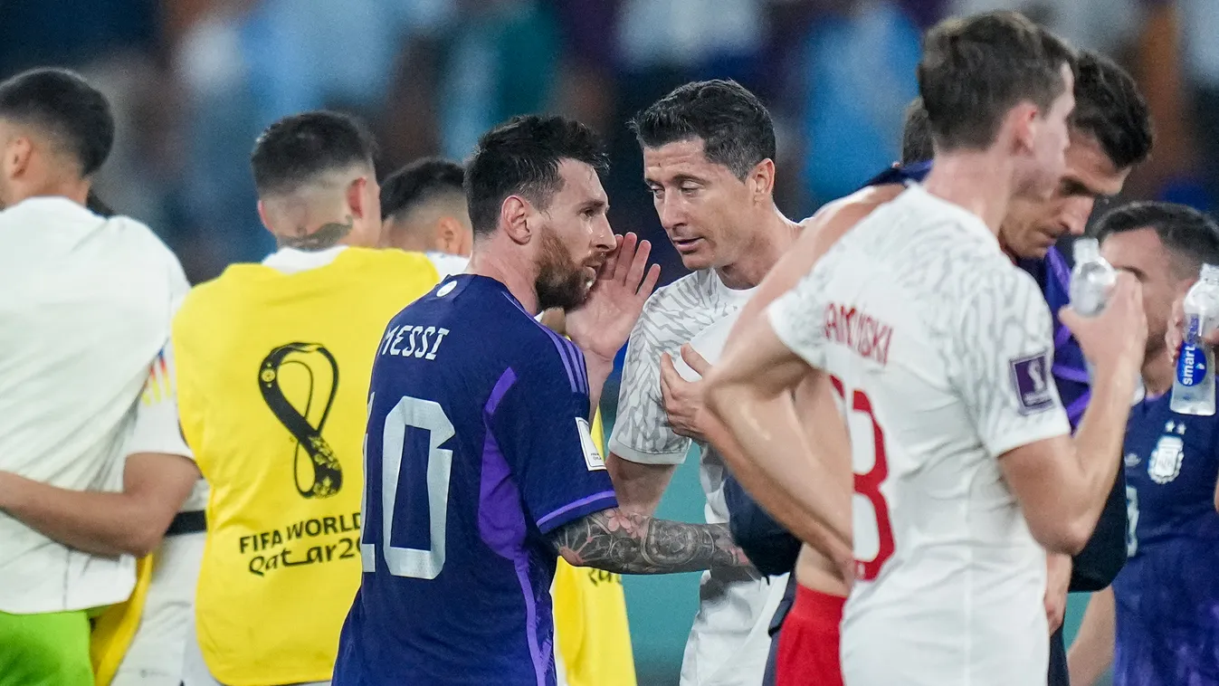 Poland v Argentina: Group C - FIFA World Cup Qatar 2022 NurPhoto General news FIFA World Cup 2022 World Cup Qatar22 Qatar2022 worldcup22 worldcup2022 worldcup Qatar Katar International soccer Sports Soccer Professional soccer 2022 FIFA World Cup Horizonta