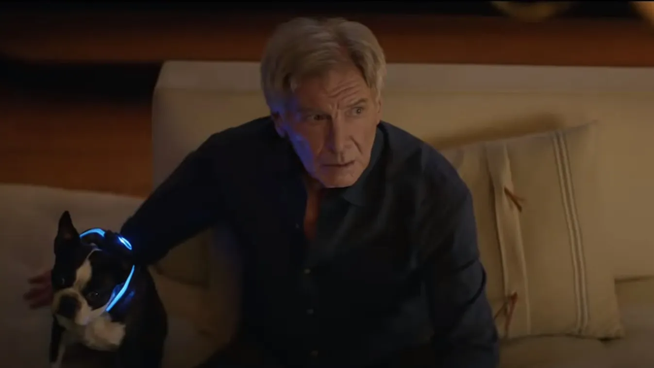 Harrison Ford az Amazon Echo reklámjában 