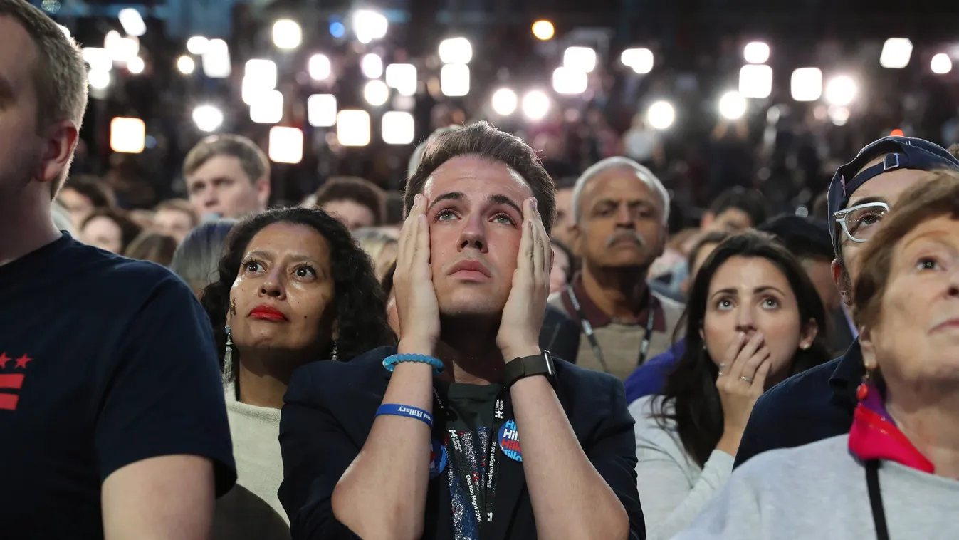 CLINTON támogatók, amerikai elnökválasztás 2016 