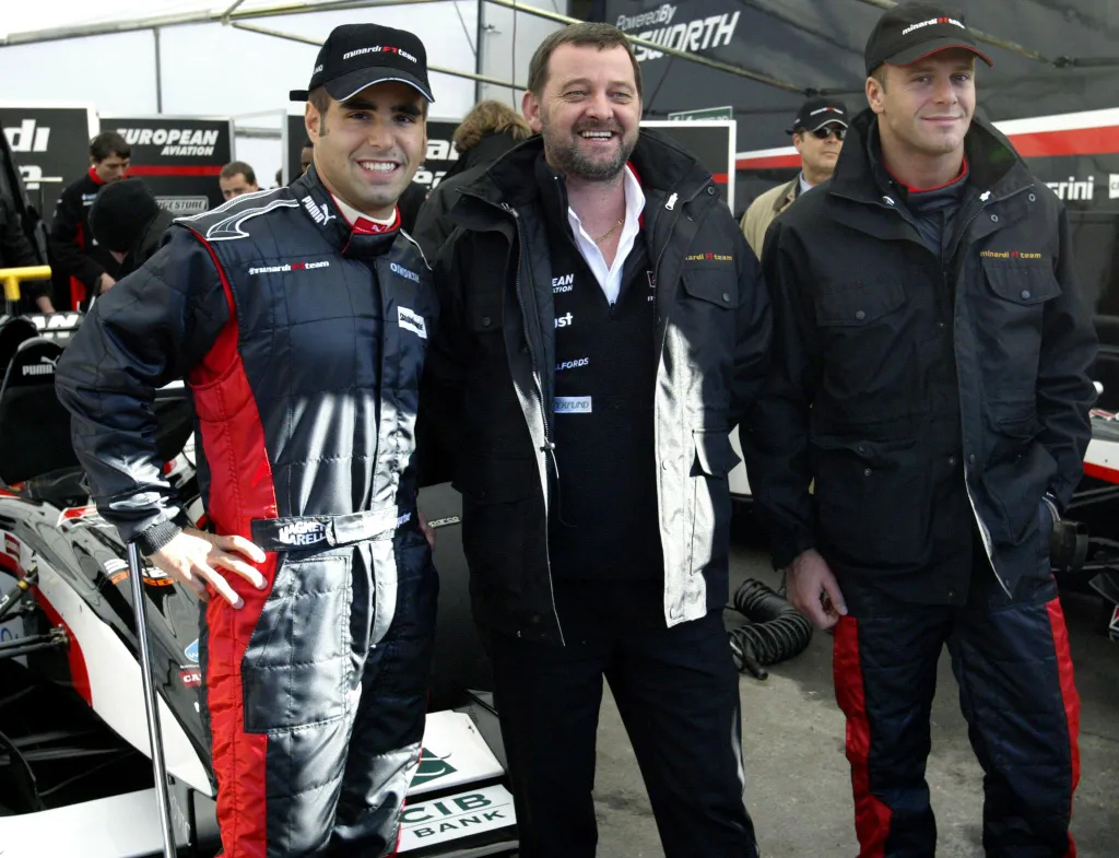 Forma-1, Baumgartner Zsolt, Paul Stoddart Gianmaria Bruni, Minardi-Cosworth, Budapest 
