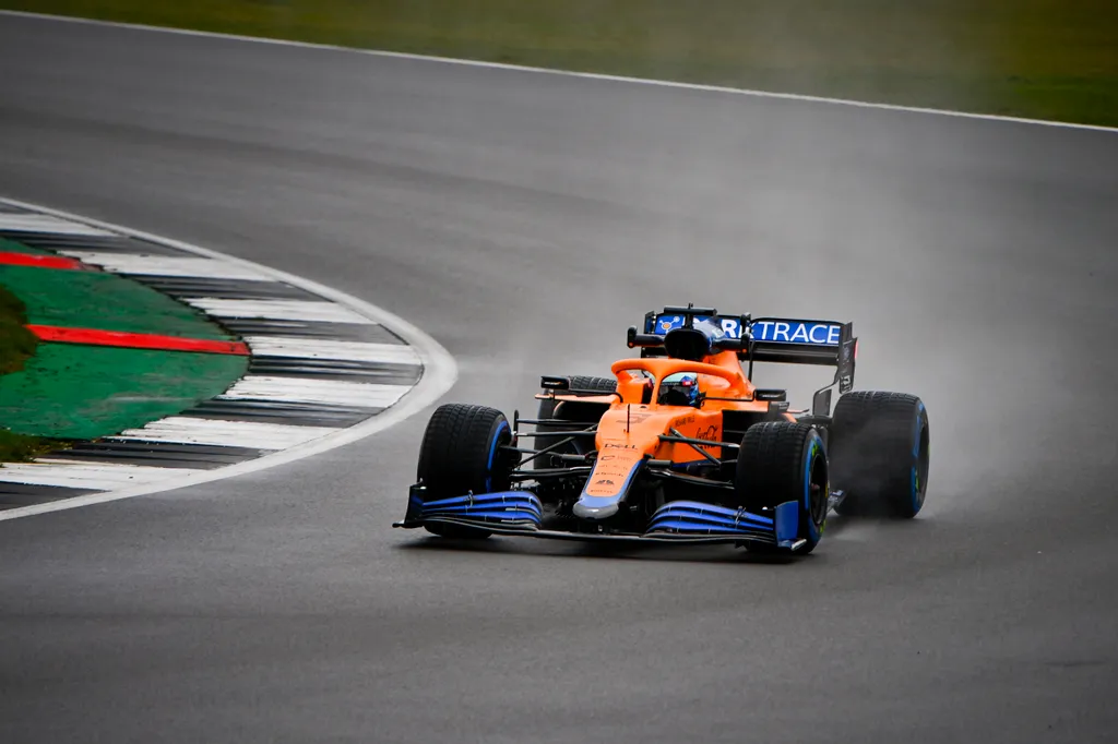 Forma-1, Daniel Ricciardo, McLaren, Silverstone, 2021 