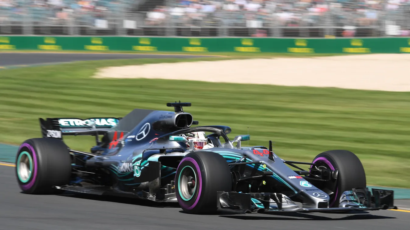 A Forma-1-es Ausztrál Nagydíj pénteki napja, Lewis Hamilton, Mercedes-AMG Petronas 